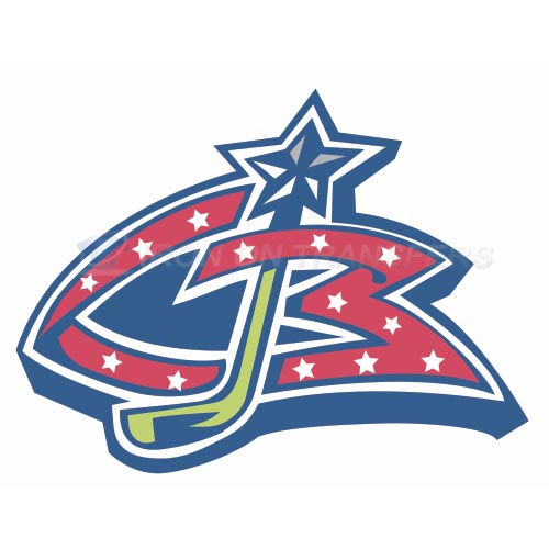 Columbus Blue Jackets Iron-on Stickers (Heat Transfers)NO.125